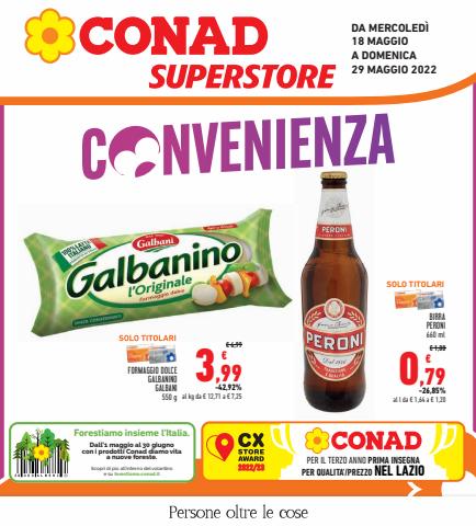 Catalogo Conad Superstore a Roma | Offerte Conad Superstore | 18/5/2022 - 15/6/2022