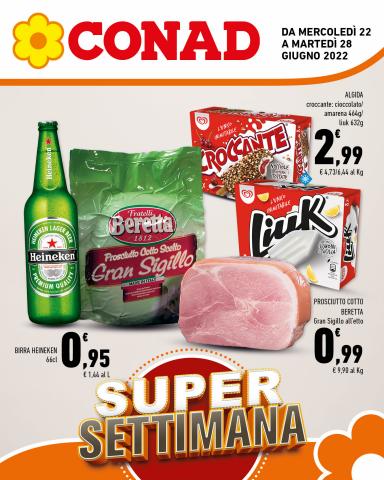Offerte di Iper Supermercati a Palermo | Super Settimana in Conad Superstore | 22/6/2022 - 28/6/2022