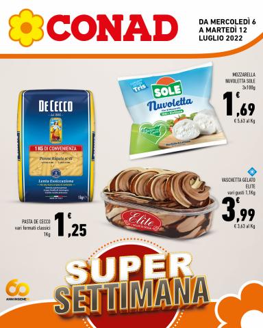 Offerte di Iper Supermercati a Catania | Super Settimana in Conad Superstore | 6/7/2022 - 12/7/2022
