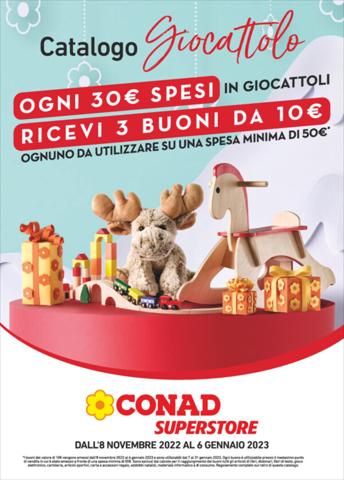 Volantino Conad Superstore a Torino | Catalogo giocattolo | 14/11/2022 - 6/1/2023