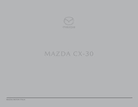 Volantino Mazda | Mazda CX-30  | 27/1/2022 - 31/12/2022
