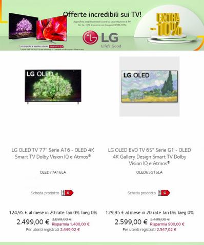 Catalogo LG | Offerte LG | 17/5/2022 - 30/5/2022