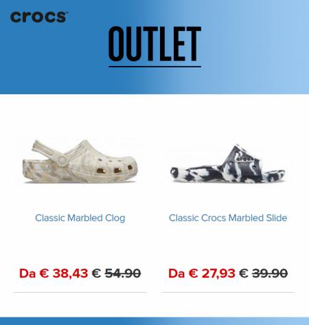 Volantino Crocs | Outlet Crocs  | 24/3/2023 - 9/4/2023