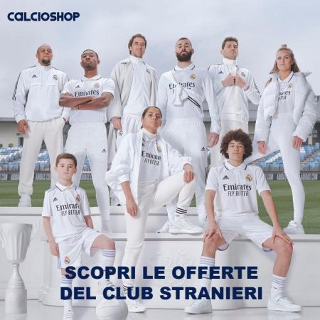 Catalogo Calcioshop | Scopri le offerte del club stranieri | 17/5/2022 - 30/5/2022