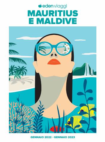 Volantino Eden Viaggi | Mauritius E Maldive 2022 | 24/1/2022 - 31/1/2023