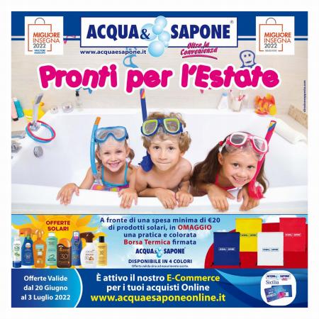Volantino Acqua e Sapone | Offerte Acqua e Sapone | 20/6/2022 - 3/7/2022