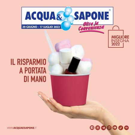 Offerte di Profumeria e Bellezza a Firenze | Offerte Acqua e Sapone in Acqua e Sapone | 29/6/2022 - 17/7/2022