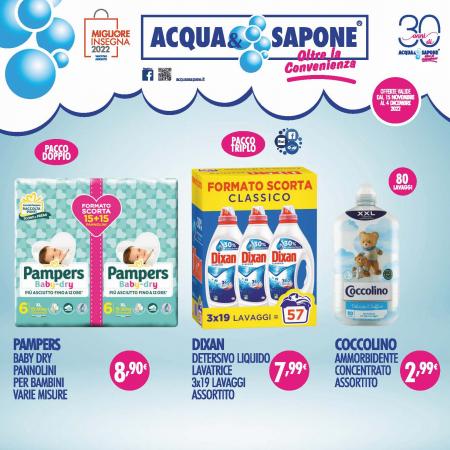 Volantino Acqua e Sapone a Napoli | Offerte Acqua e Sapone | 15/11/2022 - 4/12/2022
