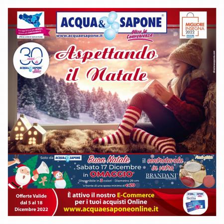 Volantino Acqua e Sapone a Palermo | Offerte Acqua e Sapone | 5/12/2022 - 18/12/2022