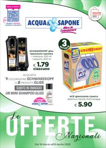 Volantino Acqua e Sapone | Offerte Acqua e Sapone | 20/3/2023 - 8/4/2023