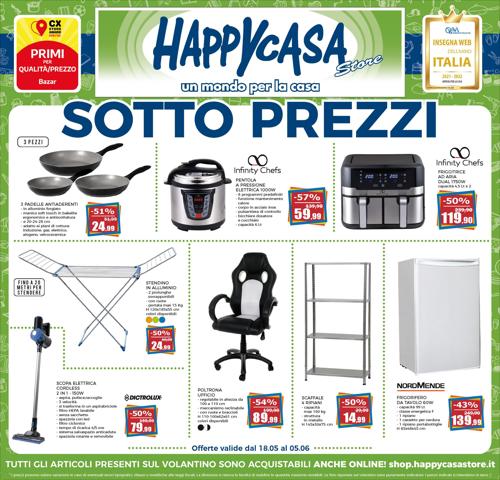 Catalogo Happy Casa a Torino | Volantino Maggio2 2022 | 18/5/2022 - 5/6/2022