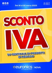 Volantino Euronics a Sesto San Giovanni | Sconto IVA | 16/3/2023 - 22/3/2023