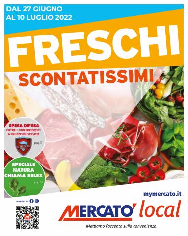 Volantino Mercatò | Freschi scontatissimi | 27/6/2022 - 10/7/2022