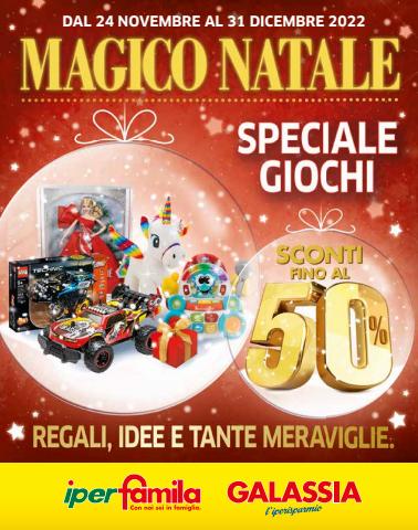 Volantino IperFamila | Magico Natale Speciale GIOCATTOLO | 24/11/2022 - 31/12/2022