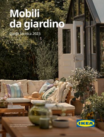 Volantino IKEA a Milano | GUIDA TECNICA MOBILI DA GIARDINO 2023 | 27/3/2023 - 30/4/2023