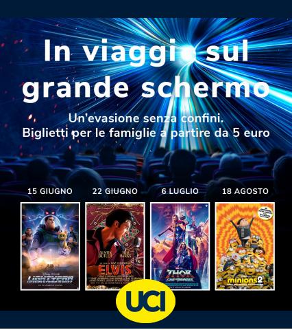 Volantino Uci Cinema | Vinci Poster di Thor | 24/6/2022 - 6/7/2022