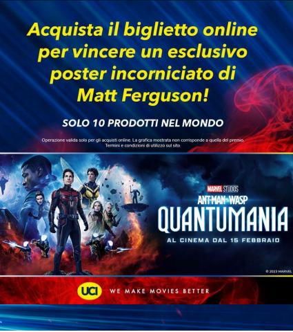 Volantino Uci Cinema a Assago | Vinci poster | 25/1/2023 - 7/2/2023