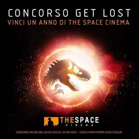 Volantino The Space Cinema | Vinci un anno di cinema | 14/6/2022 - 30/6/2022