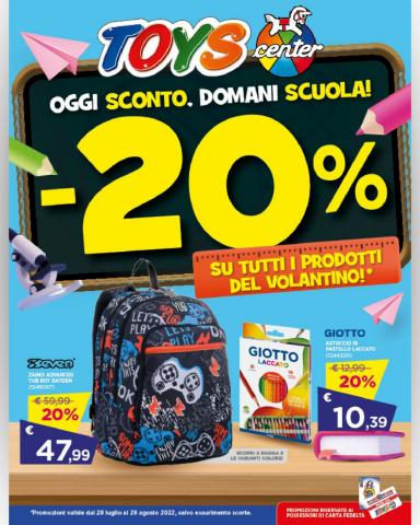 Volantino Toys Center | -20% Di Sconto! | 28/7/2022 - 28/8/2022