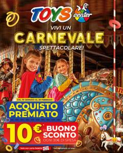 Volantino Toys Center a Torino | Carnevale | 19/1/2023 - 26/2/2023