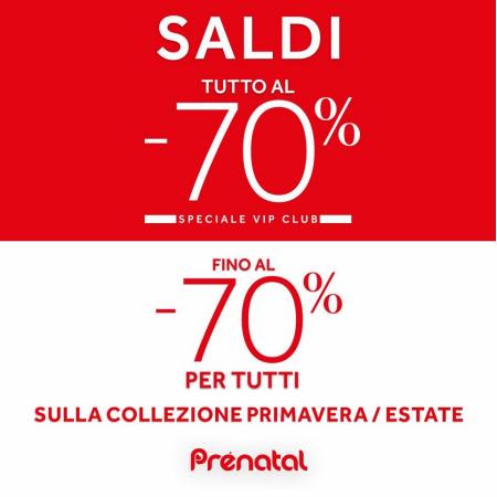 Offerte di Infanzia e Giocattoli a Napoli | Saldi al 70% in Prenatal | 26/7/2022 - 8/8/2022