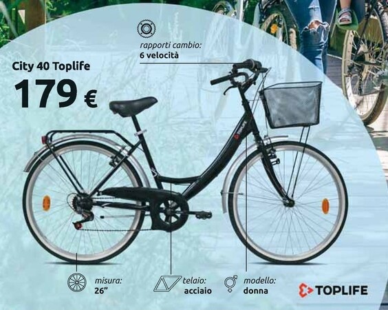 Offerta per Toplife - City 40 a 179€ in Carrefour Ipermercati