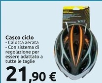 Offerta per Casco Ciclo a 21,9€ in Carrefour Ipermercati