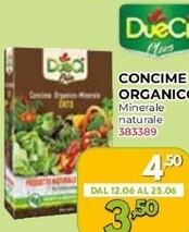 Offerta per Dueci Concime Organico a 3,5€ in Orizzonte