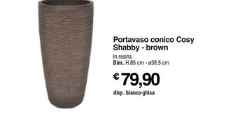 Offerta per Portavaso Conico Cosy Shabby-brown a 79,9€ in Handy fai da te