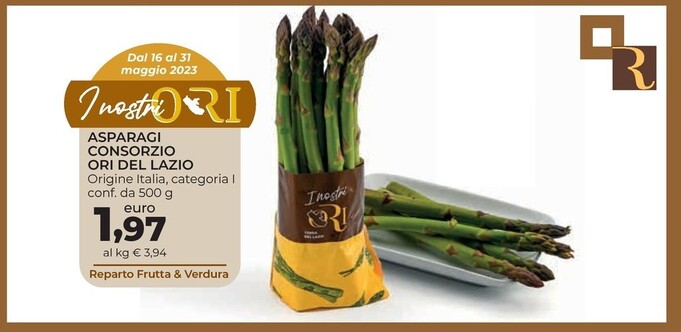Offerta per Consorzio ori del lazio Asparagi a 1,97€ in Conad Superstore