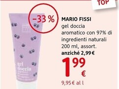 Offerta per Mario Fissi - Gel Doccia aromatico a 1,99€ in dm