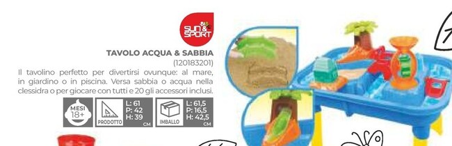 Offerta per Sun & Sport - Tavolo Acqua & Sabbia in Toys Center
