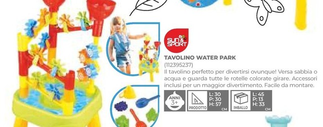 Offerta per Sun & Sport - Tavolino Water Park in Toys Center