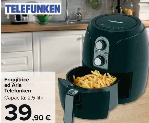 Offerta per Telefunken Friggitrice Ad Aria a 39,9€ in Carrefour Market