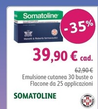 Offerta per Somatoline Emulsione Cutanea 30 Buste O Flacone Da 25 Applicazioni a 39,9€ in Lloyds Farmacia