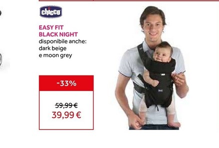 Offerta per Chicco Easy Fit Black Night a 39,99€ in Prenatal