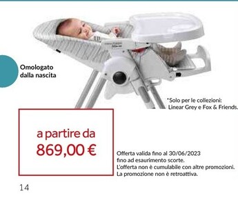 Offerta per Omologato Dalla Nascita a 869€ in Prenatal