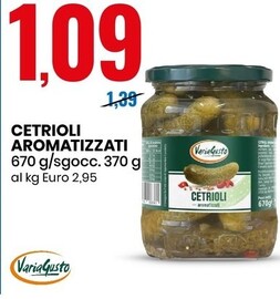 Offerta per Varia Gusto Cetrioli Aromatizzati a 1,09€ in Eurospin