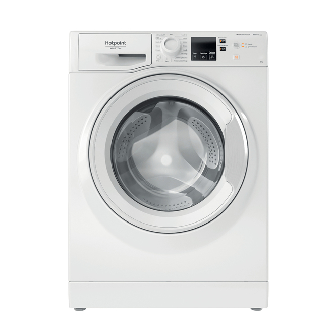 Offerta per Hotpoint NFR428W IT Lavatrice Caricamento Frontale 8 Kg 1200 Giri/min C Bianco a 299,99€ in Elettrosintesi