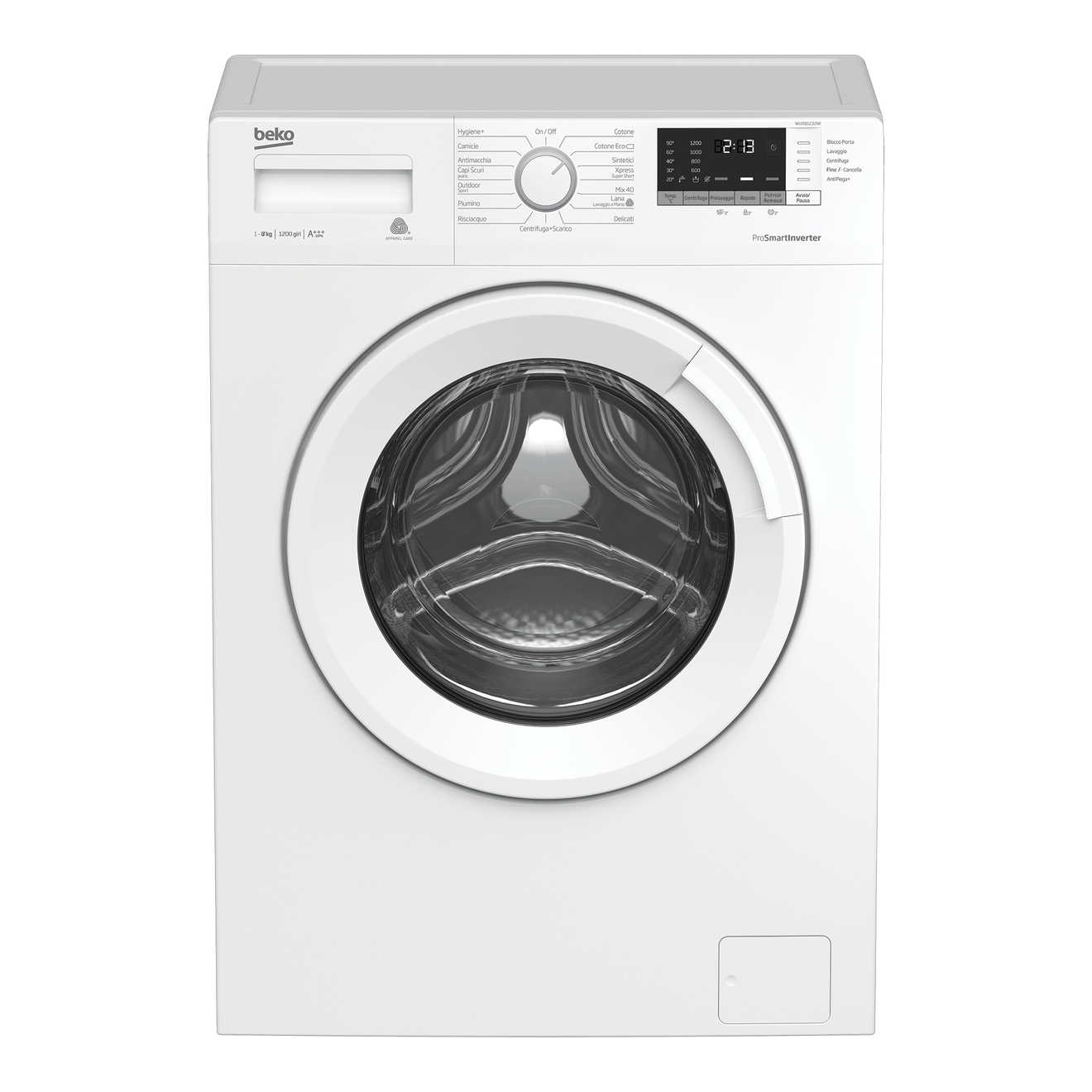 Offerta per Beko WUX81232WI Lavatrice Caricamento Frontale 8 Kg 1200 Giri/min Bianco a 349,99€ in Elettrosintesi