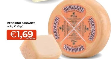 Offerta per F.lli pinna Pecorino Brigante a 1,69€ in Mercatò Local