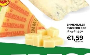 Offerta per Emmentaler Svizzero DOP a 1,59€ in Mercatò Local