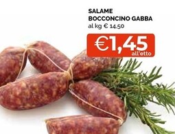 Offerta per Gabba Salame Bocconcino a 1,45€ in Mercatò Local