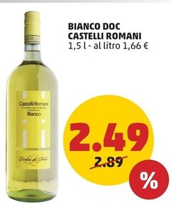 Offerta per Castelli Bianco Doc a 2,49€ in PENNY