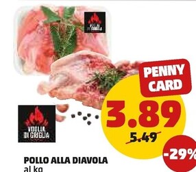 Offerta per Voglia Di Griglia Pollo Alla Diavola a 3,89€ in PENNY