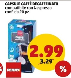 Offerta per Caspule Caffe Decaffeinato Compatibile Con Nespresso in PENNY