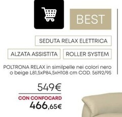 Offerta per Poltrona Relax a 549€ in Conforama