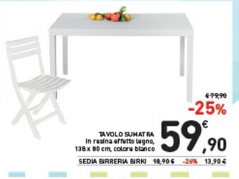 Offerta per Tavolo Sumatra a 59,9€ in Spazio Conad