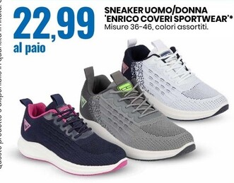 Offerta per Enrico Coveri Sneaker Uomo/Donna Sportwear a 22,99€ in Eurospin