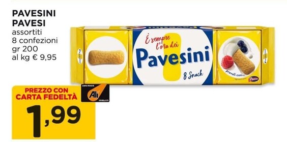 Offerta per Pavesi Pavesini a 1,99€ in Alì e Alìper